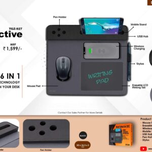 6-IN-1 TECHNOLOGY ON YOUR DESK