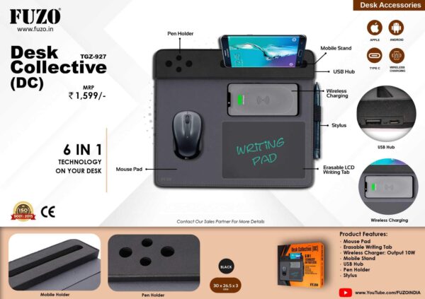 6-IN-1 TECHNOLOGY ON YOUR DESK
