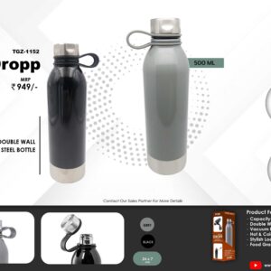 DOUBLE WALL STAINLESS STEEL BOTTLE ( Dropp )