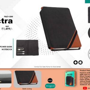 5000 mah POWER BANK NOTEBOOK ( Electra )