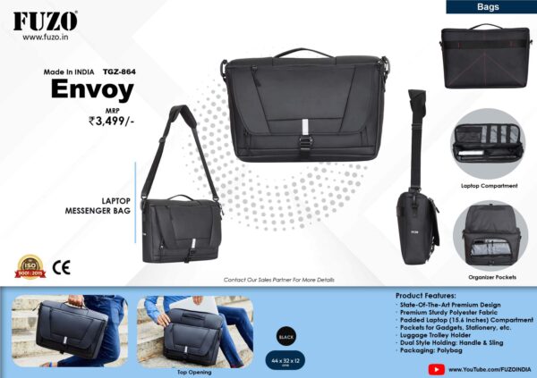 LAPTOP MESSENGER BAG ( Envoy )