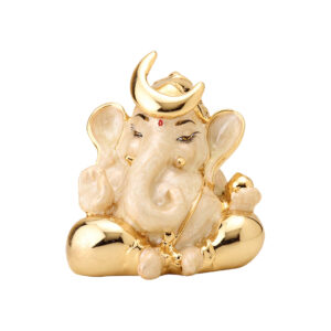 Pearl White Chanda Ganesha