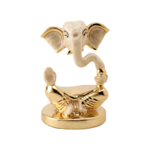 Pearl White Divine Ganesha