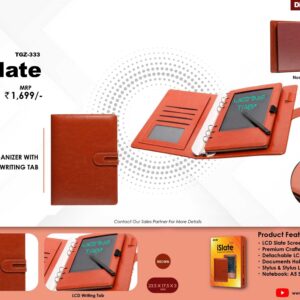 ORGANIZER WITH LCD WRITING TAB ( iSlate )